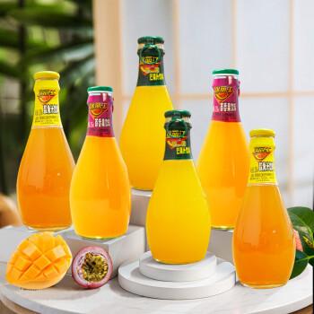 瑞丽江芒果汁饮料整箱装酸角汁云南百香果汁饮品玻璃瓶 3味组合24瓶